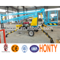 Articulated Boom trailer type Boom Man Lift